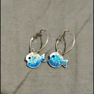 Fish earring